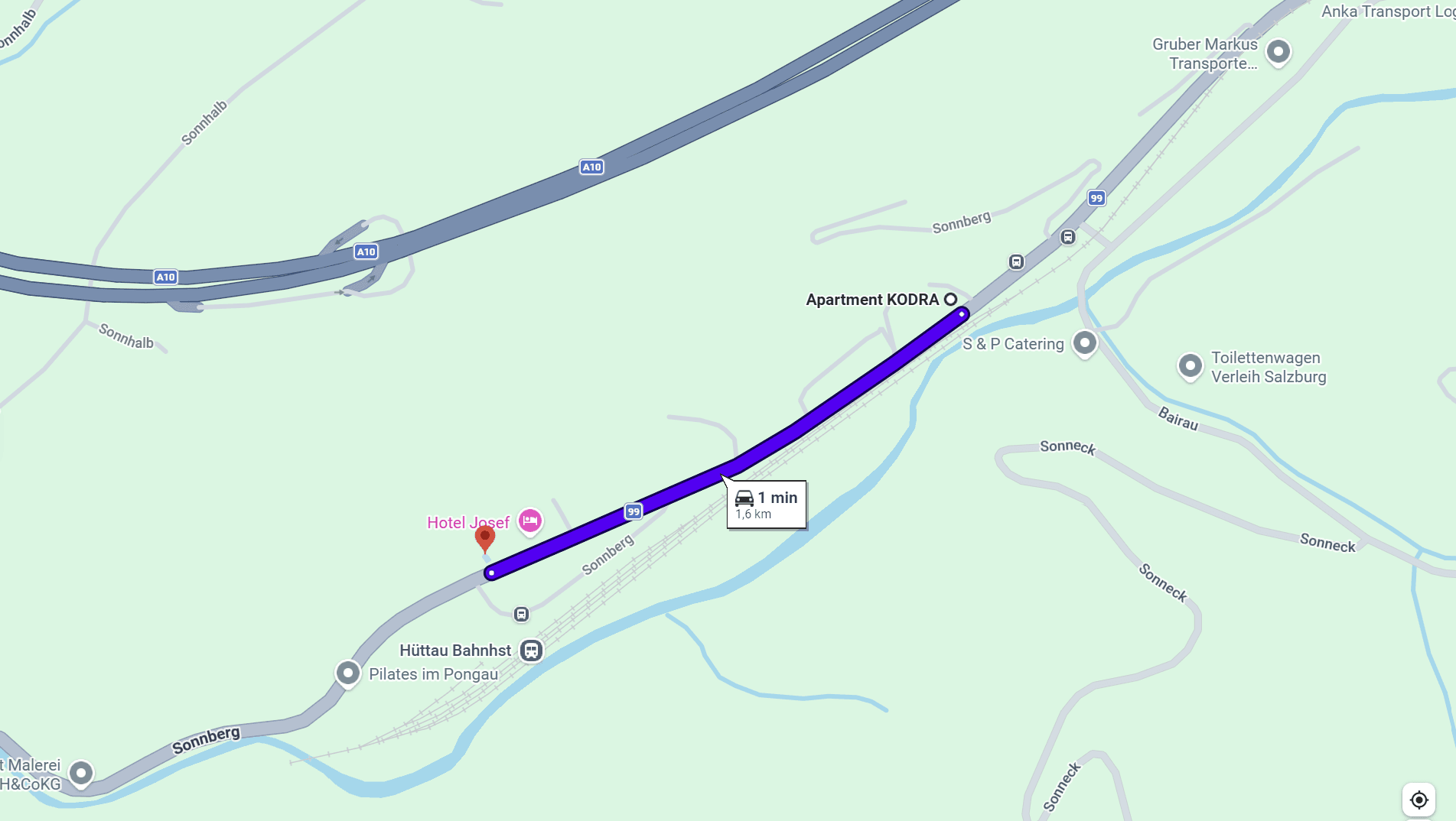 Map location